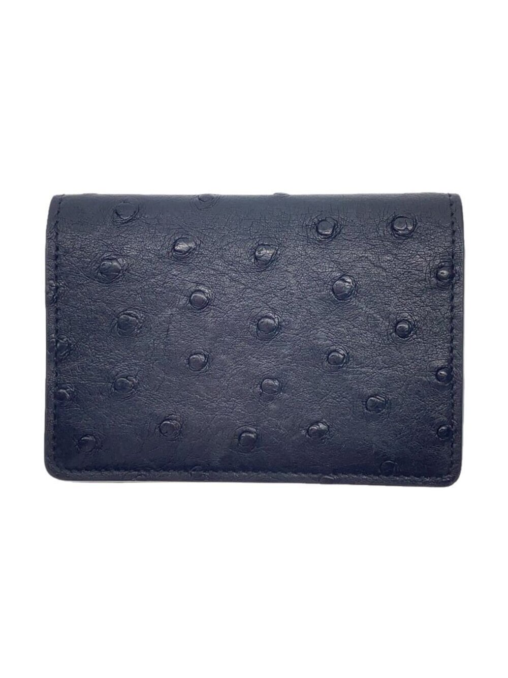 LOUIS VUITTON Organizer de Poche Card Case Wallet Leather Black Dot